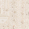 Cream Silk Open Sherwani with Embroidery